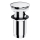 OMNIRES A706CR - Valamu äravoolupesa CLICK-CLACK d. 6,6 cm läikiv kroom