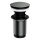 OMNIRES A706GR - Valamu äravoolupesa CLICK-CLACK d. 6,6 cm harjatud grafiit