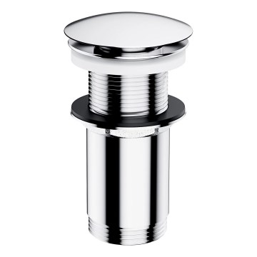 OMNIRES A716CR - Valamu äravoolupesa CLICK-CLACK d. 6,6 cm läikiv kroom