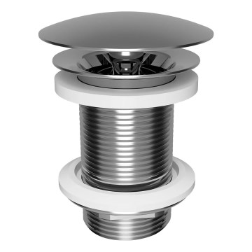 OMNIRES A82CR - Valamu äravoolupesa DRAIN d. 7,2 cm läikiv kroom