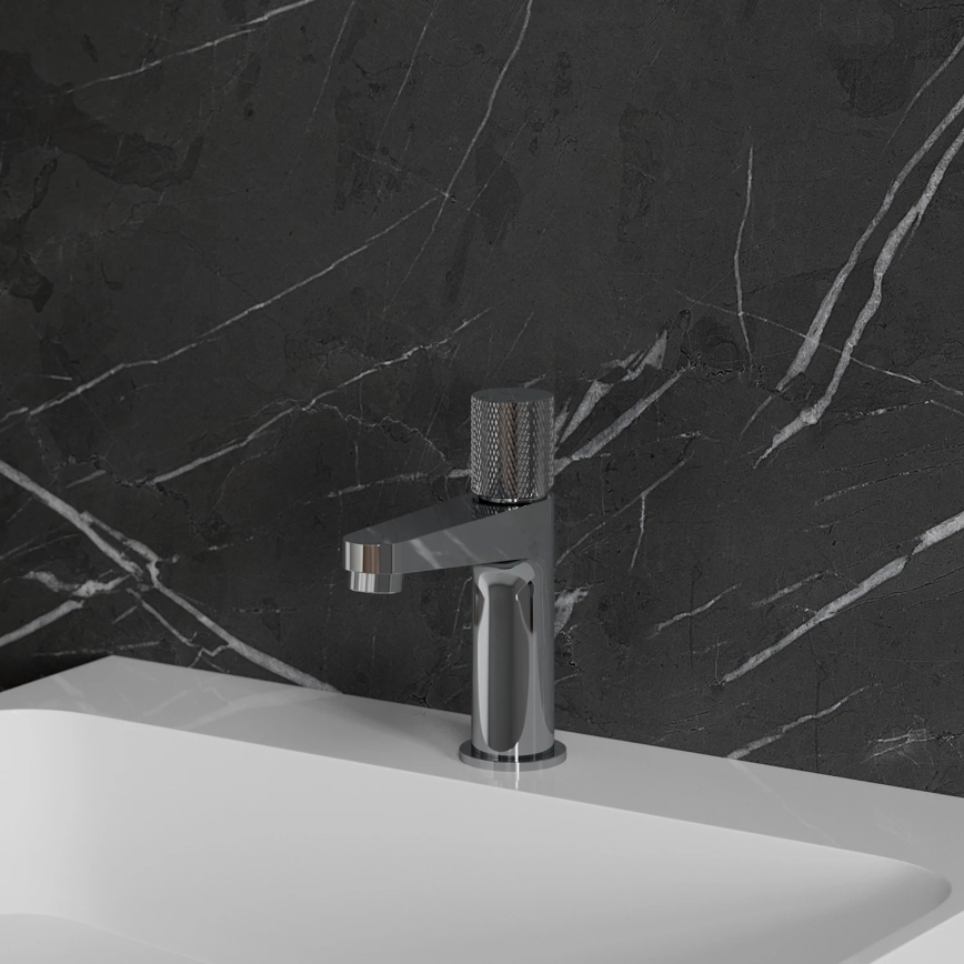 OMNIRES CT8010CR - Valamu kraan CONTOUR 16,6 cm läikiv kroom