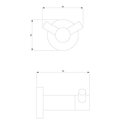 OMNIRES MP60120BL - Nagi seinale MODERN PROJECT matt must