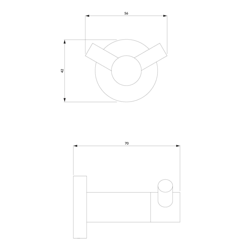 OMNIRES MP60120BL - Nagi seinale MODERN PROJECT matt must
