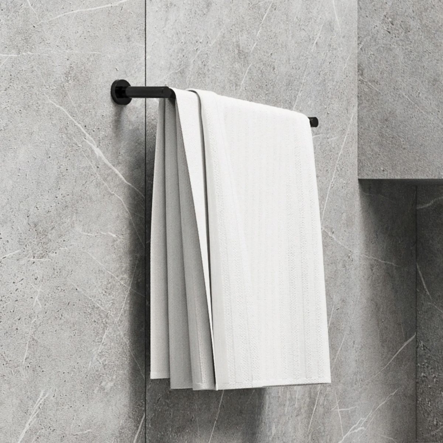 OMNIRES MP60214BL - Käterätikuhoidja seinale MODERN PROJECT 40 cm matt must