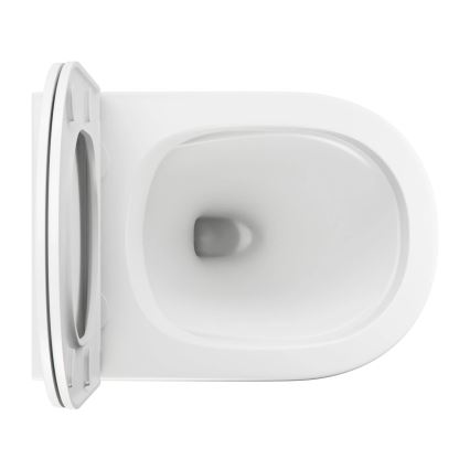 OMNIRES OTTAWAMWBM - Seinale kinnitatav WC koos SoftClose-istmega OTTAWA, keraamika/mati valge