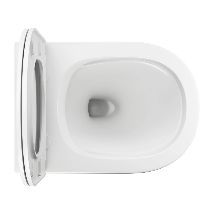 OMNIRES OTTAWAMWBM - Seinale kinnitatav WC koos SoftClose-istmega OTTAWA, keraamika/mati valge