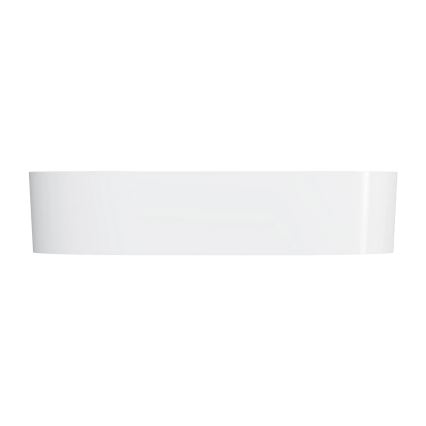 OMNIRES OVOUNBP - Tööpinnale paigaldatav valamu OVO 55x36 cm dolomiit/läikiv valge