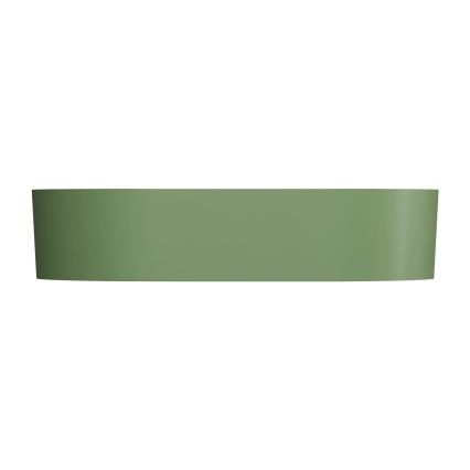 OMNIRES OVOUNOL - Plaadile paigaldatav valam OVO 55x36 cm dolomiit/matt oliiv
