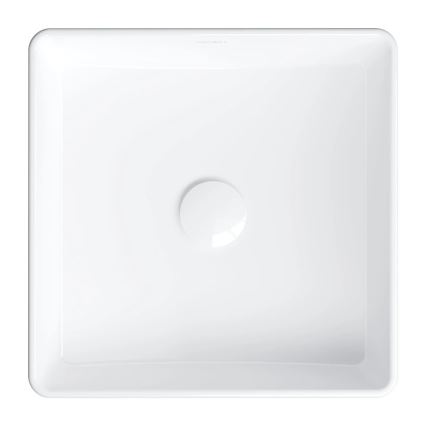 OMNIRES PASADENA360BP - Lauapinnale asetatav PASADENA 36x36 cm keraamika/läikiv valge