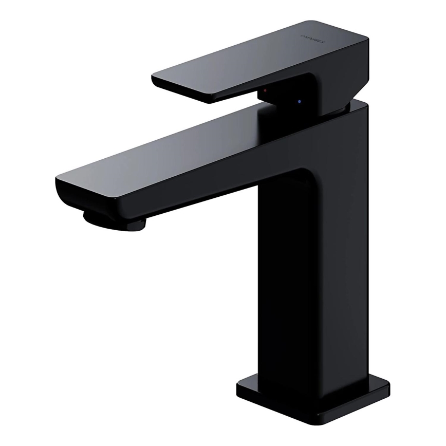 OMNIRES PM7410BL - Valamu kraan PARMA 15 cm matt must