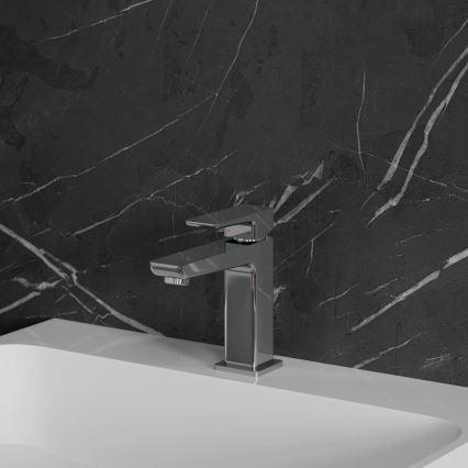 OMNIRES PM7410CR - Valamu kraan PARMA 15 cm läikiv kroom