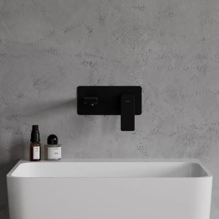 OMNIRES PM7415BL - Kraan peidetud paigalduseks PARMA matt must