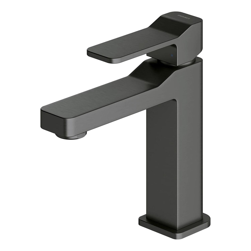 OMNIRES SL7710GR - Valamu kraan SLIDE 17 cm harjatud grafiit