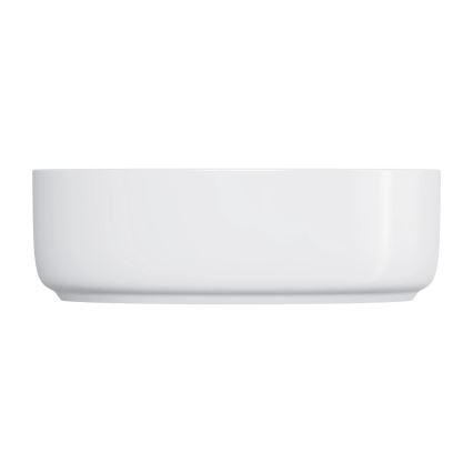 OMNIRES TULSA355BP - Lauale paigaldatav valamu TULSA, Ø 36 cm, keraamika/läikivvalge