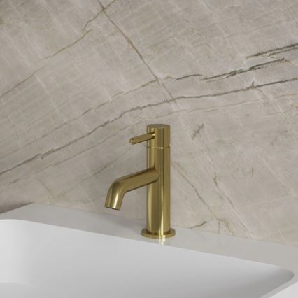 OMNIRES Y1210NBSB - Valamusegisti Y 16,2 cm, harjatud messingust