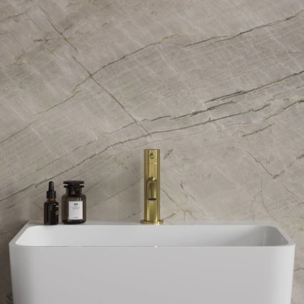 OMNIRES Y1210NBSB - Valamusegisti Y 16,2 cm, harjatud messingust