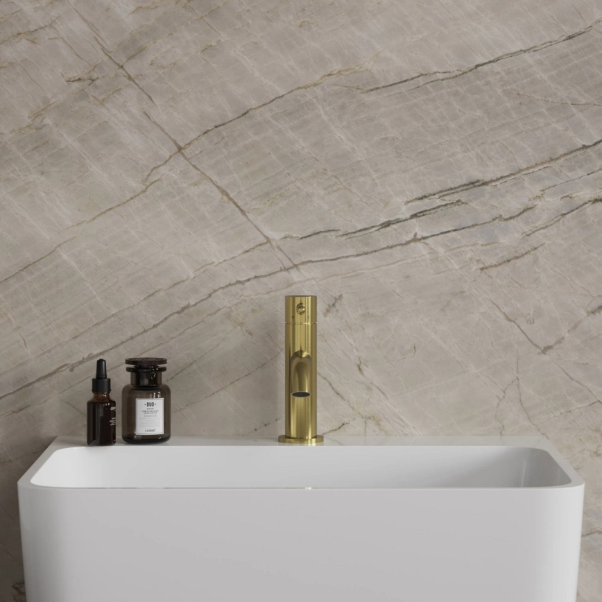OMNIRES Y1210NBSB - Valamusegisti Y 16,2 cm, harjatud messingust
