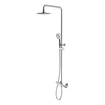 OMNIRES Y1244X/6CR - Dušikomplekt termostaatilise kraaniga Y läikiv kroom