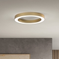 Ondaluce - hämardatav LED-laelamp GLOBUS LED/40W/230V 3000/4000K Ø 60 cm kuldne
