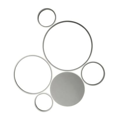 Ondaluce - Hämardatav LED-laelamp POIS LED/68W/230V hõbedane