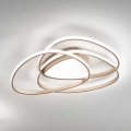 Ondaluce - Hämardatav LED-laelamp ROSE LED/70W/230V 63x67 cm kuldne