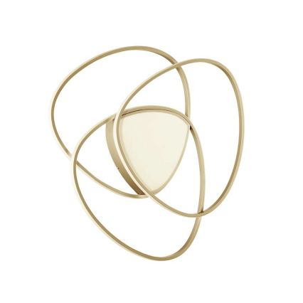 Ondaluce - Hämardatav LED-laelamp ROSE LED/70W/230V 63x67 cm kuldne