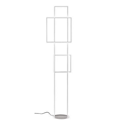 Ondaluce - hämardatav LED-põrandalamp DOWEL LED/77W/230V 166 cm hõbedane