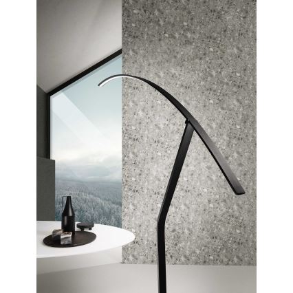 Ondaluce - hämardatav LED-põrandalamp FOLAGA LED/30W/230V must