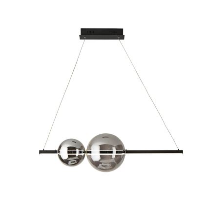 Ondaluce - hämardatav LED-ripats kaablil FUFI LED/40W/230V must/suitsumust