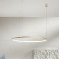 Ondaluce - hämardatav LED-rippvalgusti kaablil SOEL LED/28W/230V Ø 60 cm kuldne