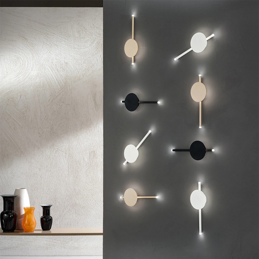 Ondaluce - hämardatav LED-seinavalgusti JAMES LED/16W/230V, kuldne