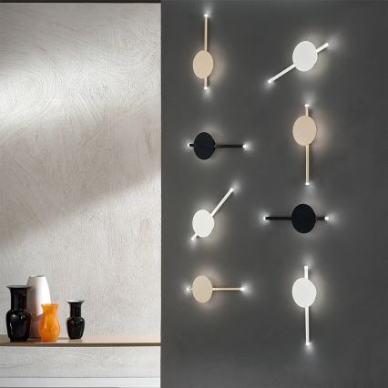 Ondaluce - hämardatav LED-seinavalgusti JAMES LED/16W/230V valge