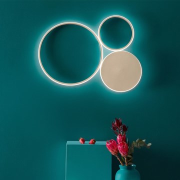 Ondaluce - hämardatav LED-seinavalgusti POIS LED/42W/230V kuldne