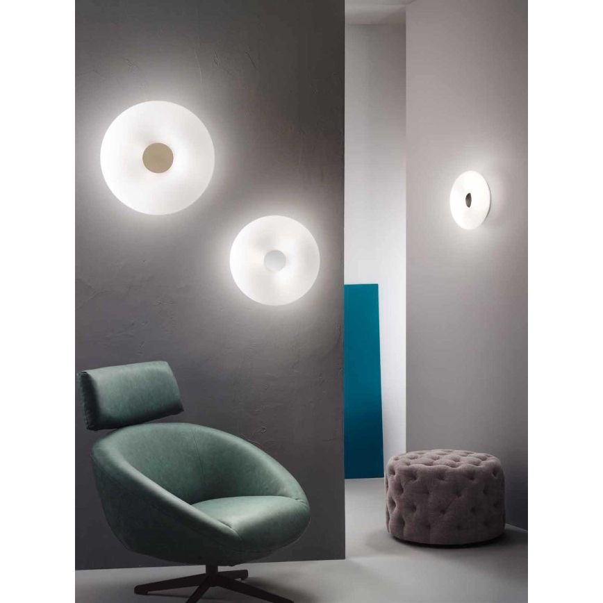 Ondaluce - Laelamp DODI 4xE27/15W/230V, läbimõõt 53 cm, valge