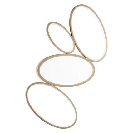 Ondaluce - LED hämardatav laelamp RICE LED/34W/230V 45x80 cm kuldne