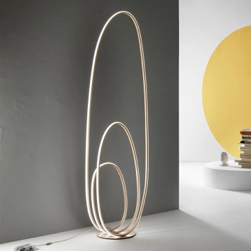 Ondaluce - LED-hämardatav põrandalamp GOLDEN LED/45W/230V 160 cm kuldne