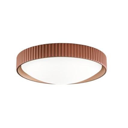 Ondaluce - LED laelamp CONCRETE LED/20W/230V läbimõõt 41 cm betoon/pruun