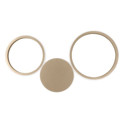 Ondaluce - LED-seinavalgusti POIS LED/20W/230V kuldne