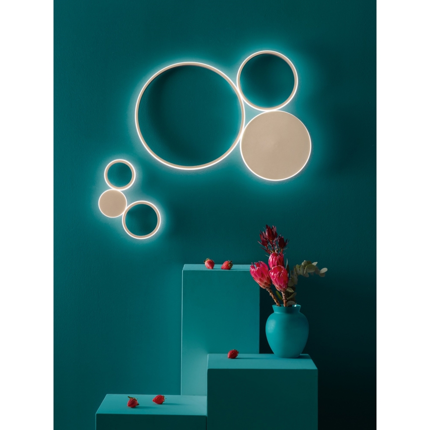 Ondaluce - LED-seinavalgusti POIS LED/20W/230V kuldne