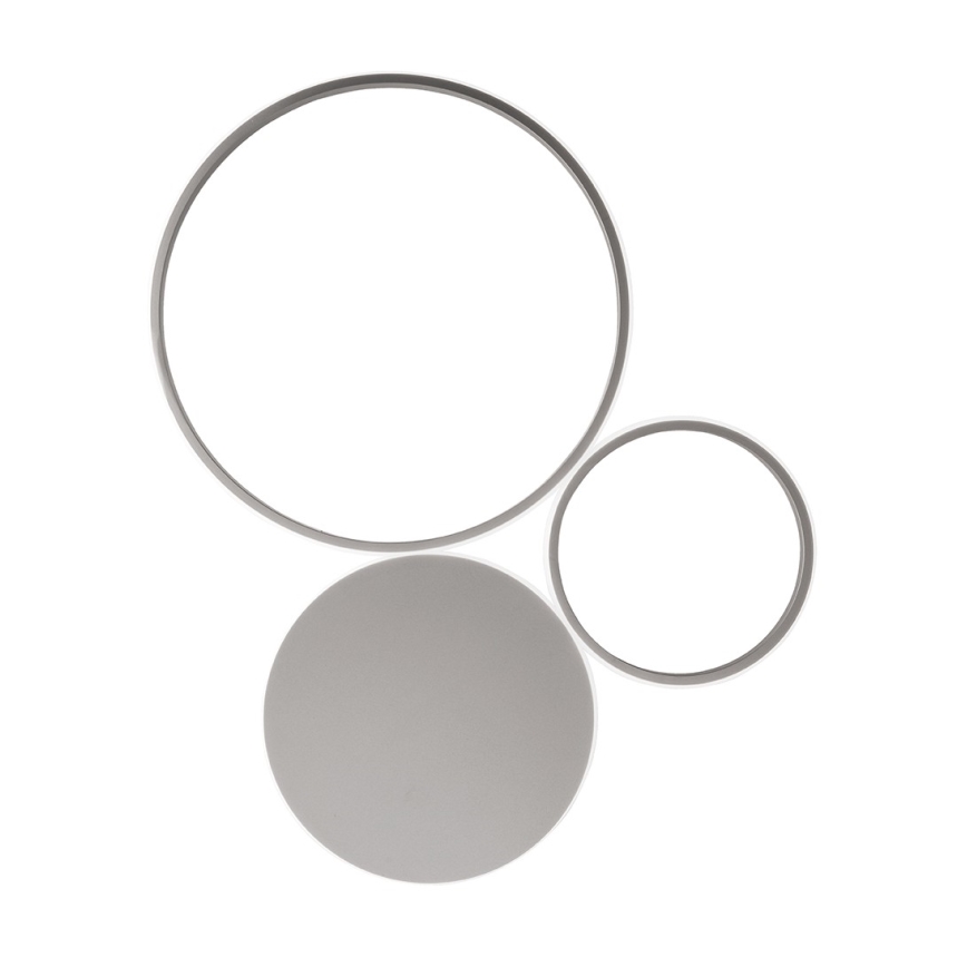 Ondaluce - POIS hämardatav LED-seinavalgusti LED/42W/230V, hõbedane