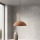 Ondaluce - Rippvalgusti kaabliga RUSTIC 1xE27/15W/230V läbimõõt 50 cm betoon/pruun