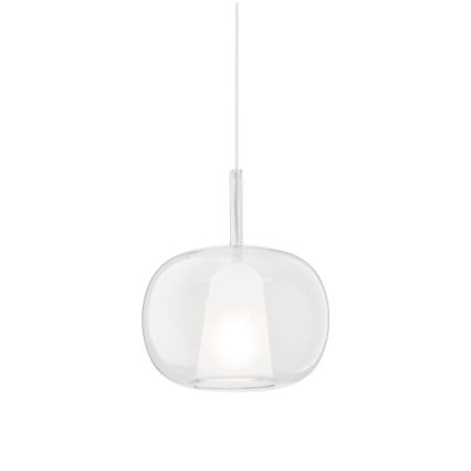 Ondaluce - Rippvalgusti kaabliga THELMA 1xE27/15W/230V Ø 25 cm kuldne/selge