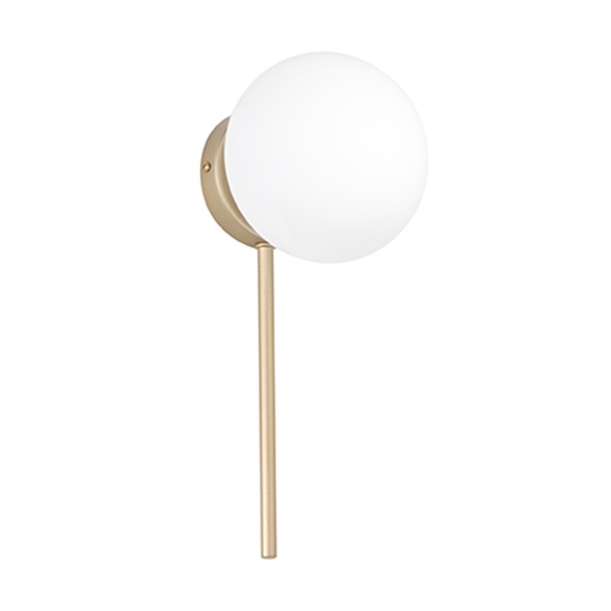 Ondaluce - seinavalgusti JEWEL 1xE14/10W/230V kuldne/valge