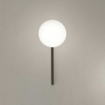 Ondaluce - seinavalgusti JEWEL 1xE14/10W/230V suitsune must