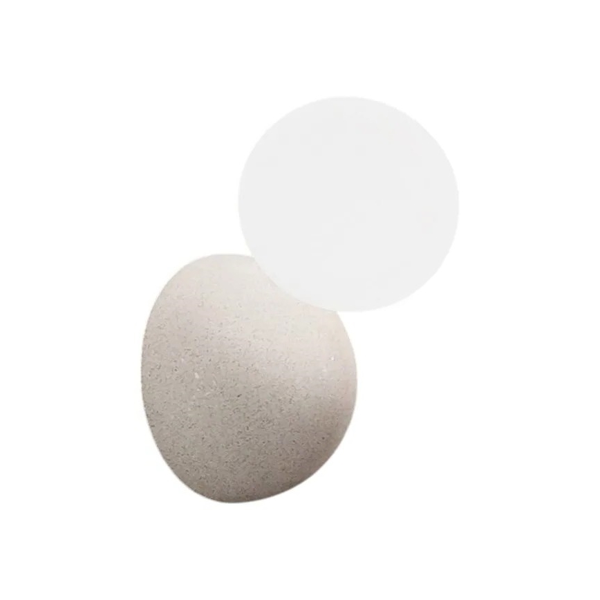 Ondaluce - Seinavalgusti ROCK 1xG9/7W/230V betoon/valge