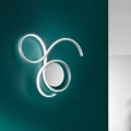 Ondaluce - TWIST LED hämardatav seinavalgusti 57W/230V, valge