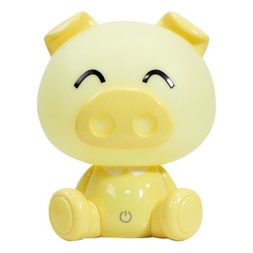 ONLI - hämardatav LED-öölamp lastele PUPPIES LED/3W/230V 19 cm põrsas/kollane