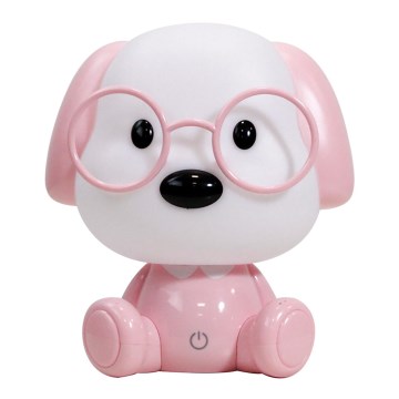 ONLI - hämardatav LED-öölamp lastele PUPPIES LED/3W/230V 20 cm koer/roosa