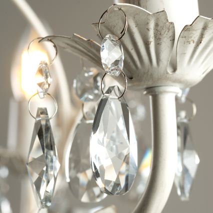 ONLI - ketiga rippuv lühter TERESA 3xE14/6W/230V valge