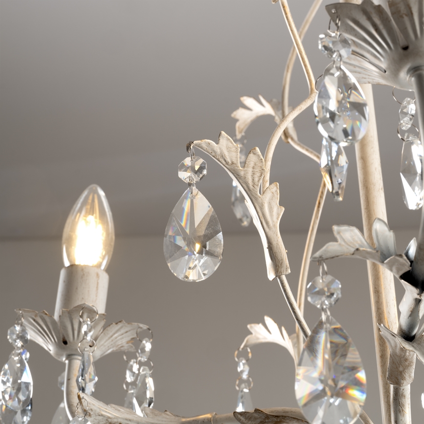 ONLI - ketiga rippuv lühter TERESA 3xE14/6W/230V valge